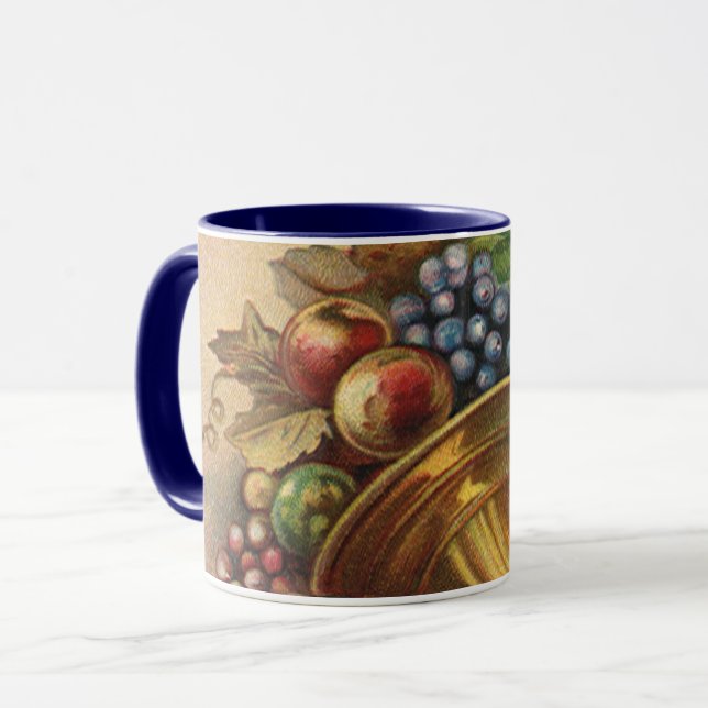 Mug Toute la générosité de Thanksgiving Soit mince (Devant gauche)