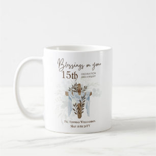 Mug TOUTE ORDINATION ANNIVERSAIRE Prêtre Pasteur Minis