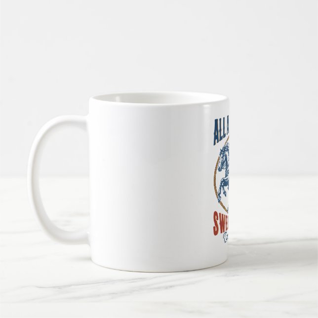 Mug Toute petite fille américaine (Gauche)
