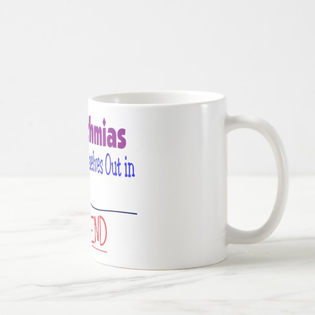 Mug Toutes les arythmies se redressent FINISSENT (Droite)