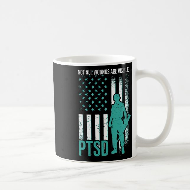 Mug Toutes Les Blessures Ne Sont Pas Visibles - Sensib (Droite)