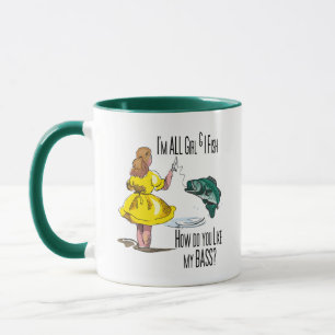 Mug Toutes les chemises de pêche de fille