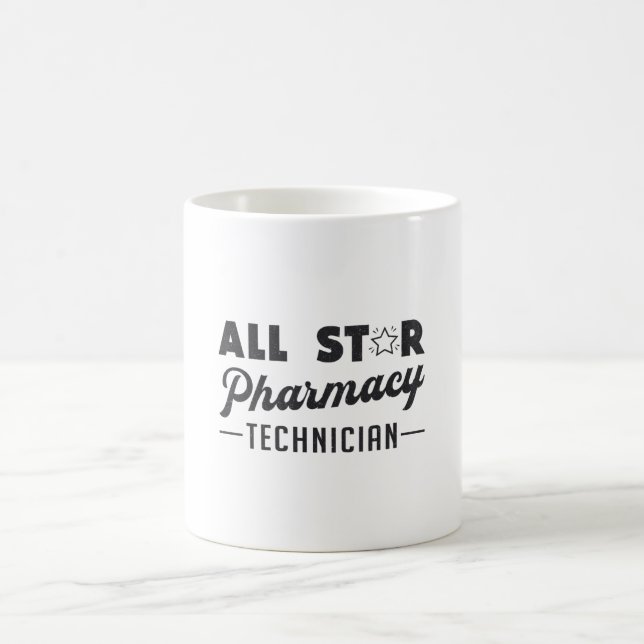 Mug Toutes les étoiles Technicien en pharmacie Pharmac (Centre)