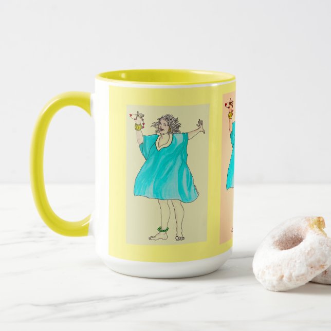 Mug Toutes les femmes dansent (Avec donut)