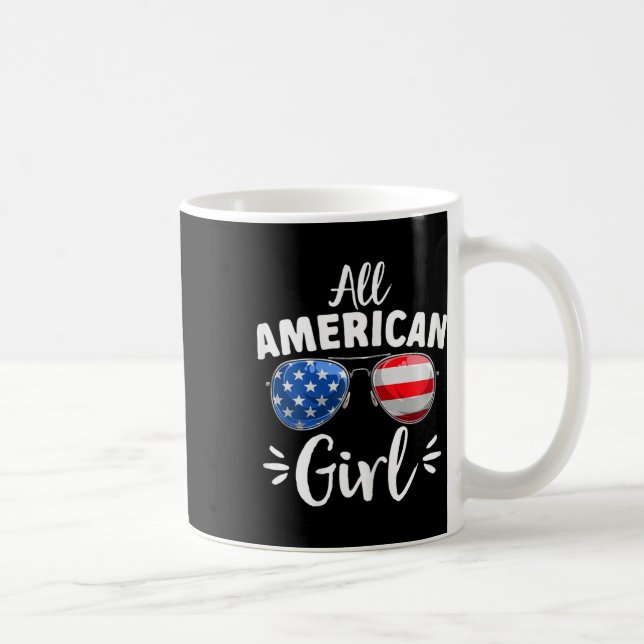 Mug Toutes les filles américaines 4 juillet (Droite)