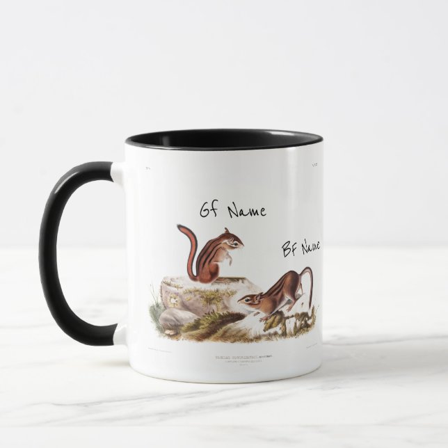 Mug Townsend's Ground Squirrel Couple nom sur (Gauche)