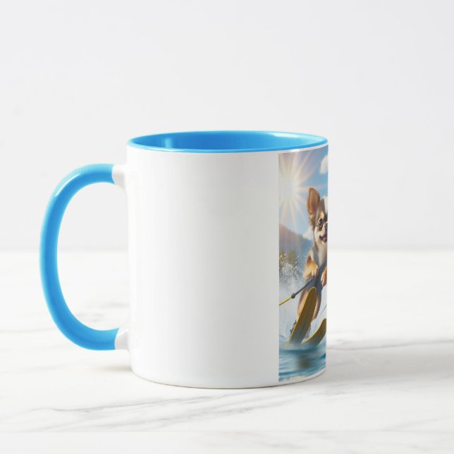 Mug Toy dogs Waterskiing! (Gauche)