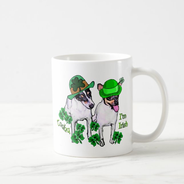 Mug Toy Fox Terrier St Pattys (Droite)