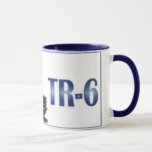 Mug TR6 bleu