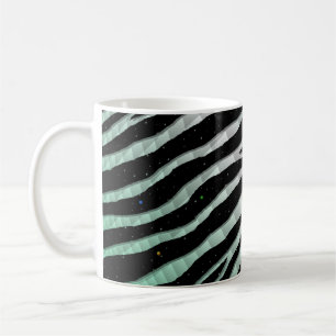 Mug Tracées SpaceTime arrachées - Mint/Blanc