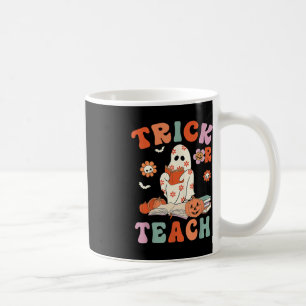 Mug Tracer Ou Enseigner Retro Super Fantôme Professeur