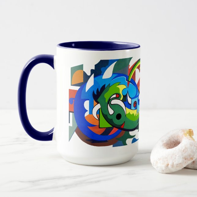 Mug Traces 8 (Avec donut)