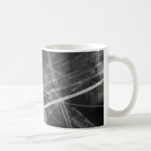 Mug Traces Jet en noir et blanc