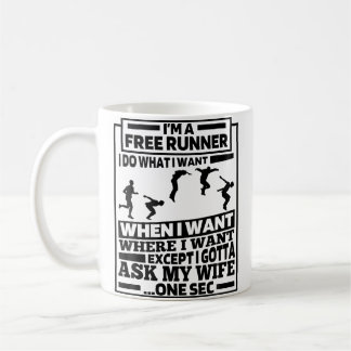 Mug Traceur de Parkour Drôle de Free Running