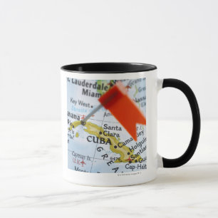 Mug Tracez la goupille placée à La Havane, Cuba sur