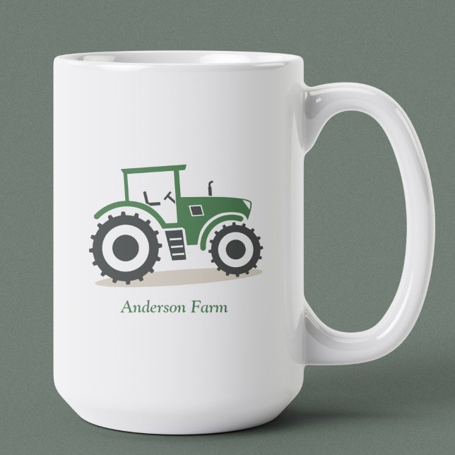 Mug Tracteur agricole (Farm Tractor Coffee Mug)