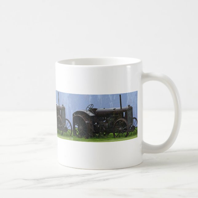 Mug Tracteur agricole Véhicule de travail de transport (Droite)