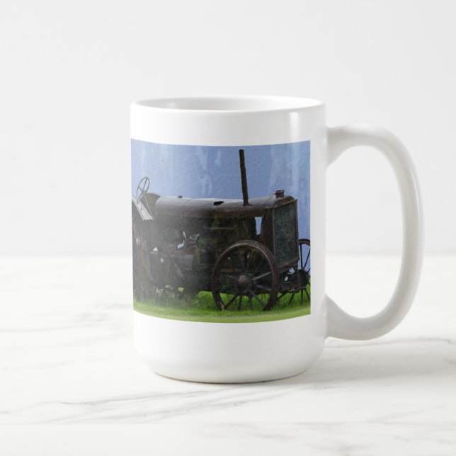 Mug Tracteur agricole Véhicule de travail de transport (Droite)