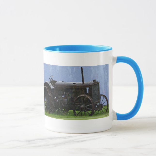 Mug Tracteur agricole Véhicule de travail de transport (Droite)