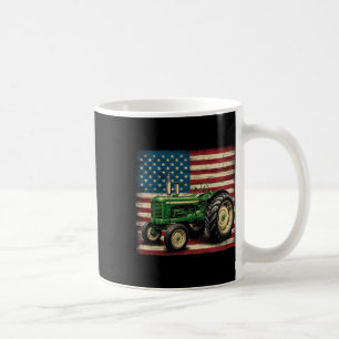 Mug Tracteur de ferme agricole Drapeau Usa Tracteur Am