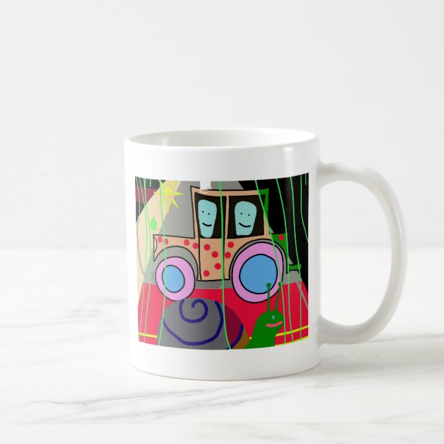 Mug Tracteur et escargot (Droite)