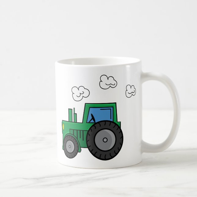 Mug Tracteur vert (Droite)