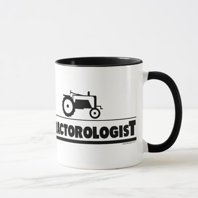 Mug Tractorologue - Tracteur (Droite)