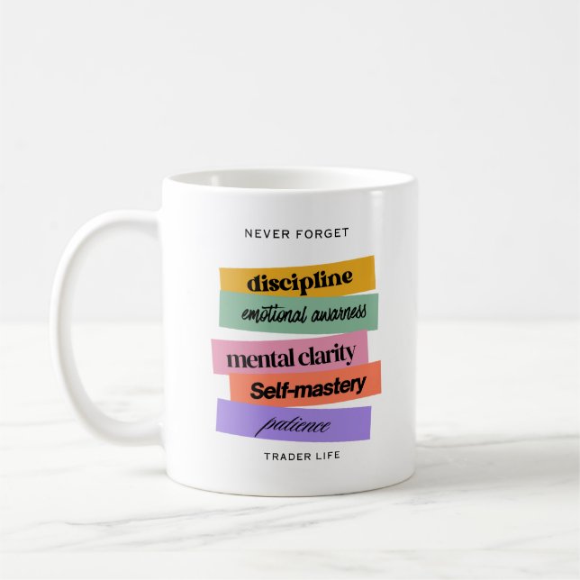 Mug Trade design | Reminder | Motivation n Marble (Gauche)