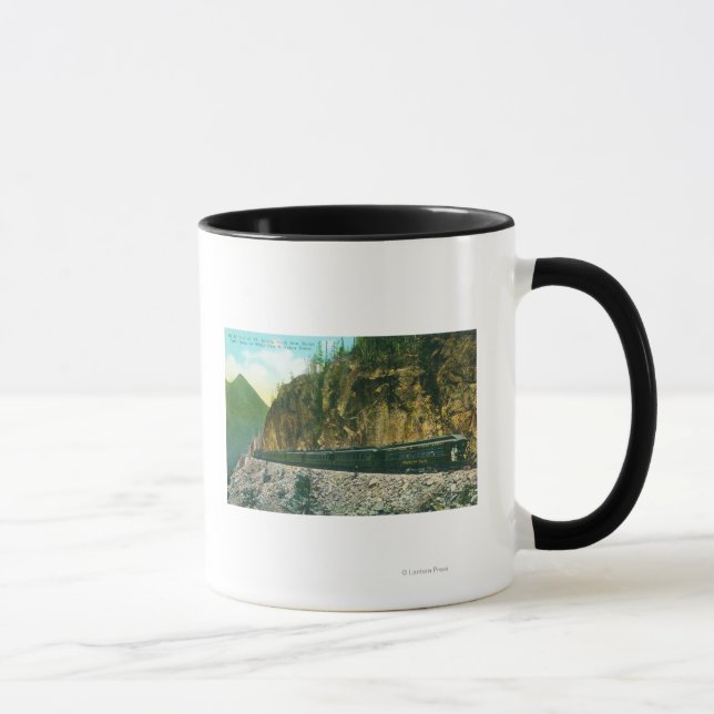 Mug Trail au nord de Rocky Point, White Pass & Yukon (Droite)