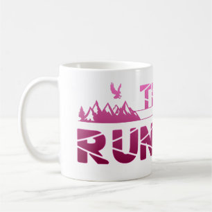 Mug Trail Running Adler Bergen Wald Chaussures de bois