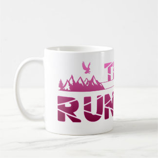 Mug Trail Running Adler Bergen Wald Chaussures de bois