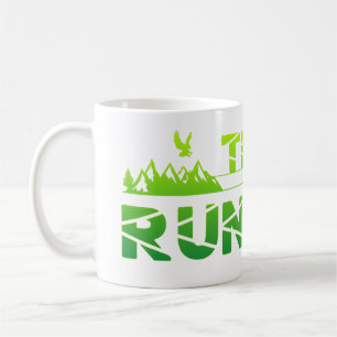 Mug Trail Running Adler Bergen Wald Chaussures vertes