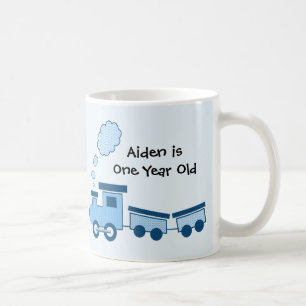 Mug Train bleu Choo Choo