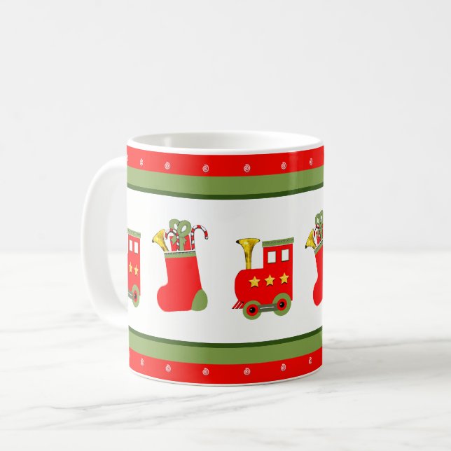 Mug Train collectif de Noël (Devant gauche)