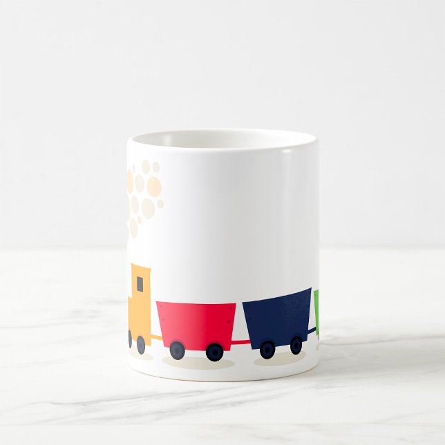 Mug Train coloré de dessin animé (Créateur téléchargé)