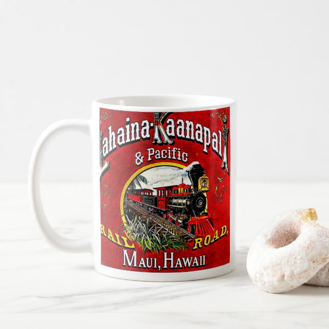 Mug Train de canne à sucre avec Baldwin Locomotives T- (Avec donut)