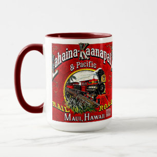 Mug Train de canne à sucre avec Locomotives Baldwin