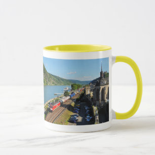 Mug Train de marchandises à Oberwesel