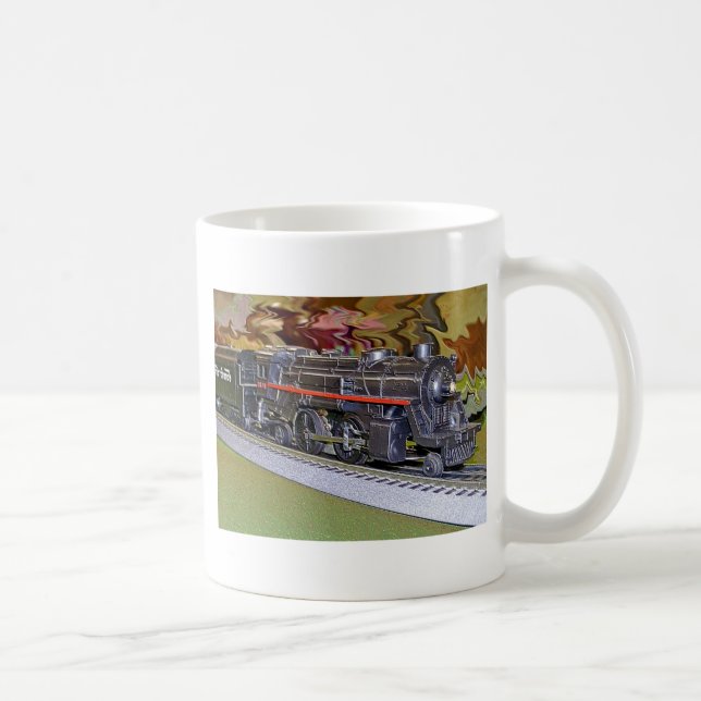 Mug Train de modèle d'échelle d'O (Droite)
