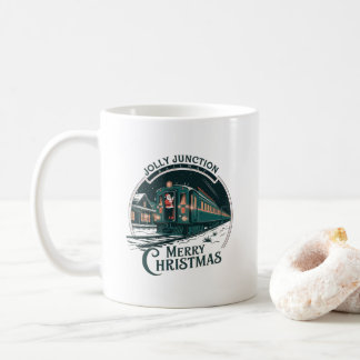Mug Train de Noël Vintage
