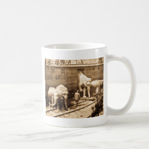Mug Train d'éléphant de Ringling Bros de glissière de