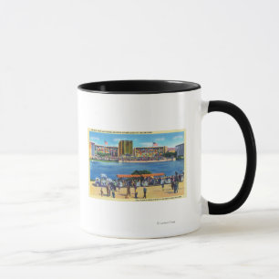 Mug Train d'éléphant et bâtiment fédéral, Exposition