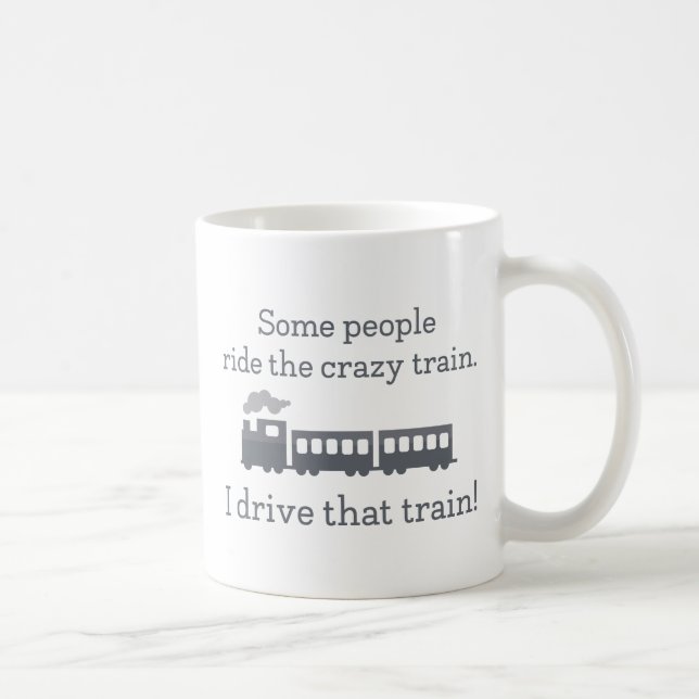 Mug Train Fou (Droite)