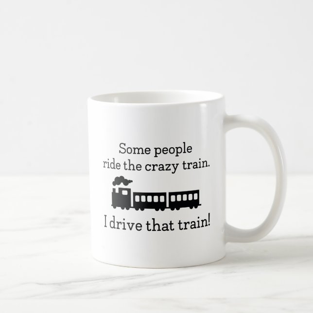 Mug Train fou (Droite)