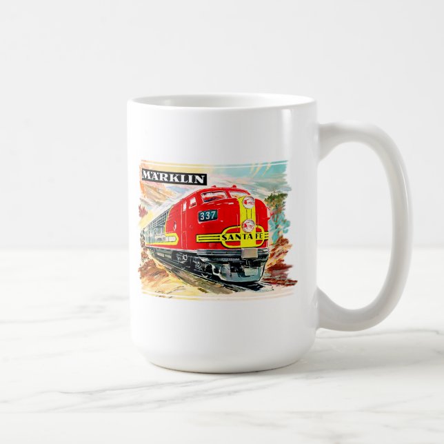 Mug Train Marklin Père Noël Fe (Droite)