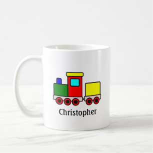 Mug Train multicolore personnalisé