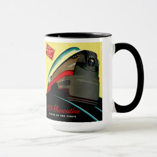 Mug Train rationalisé par Hiawatha vintage