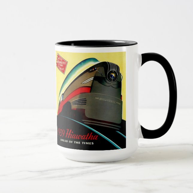 Mug Train rationalisé par Hiawatha vintage (Droite)