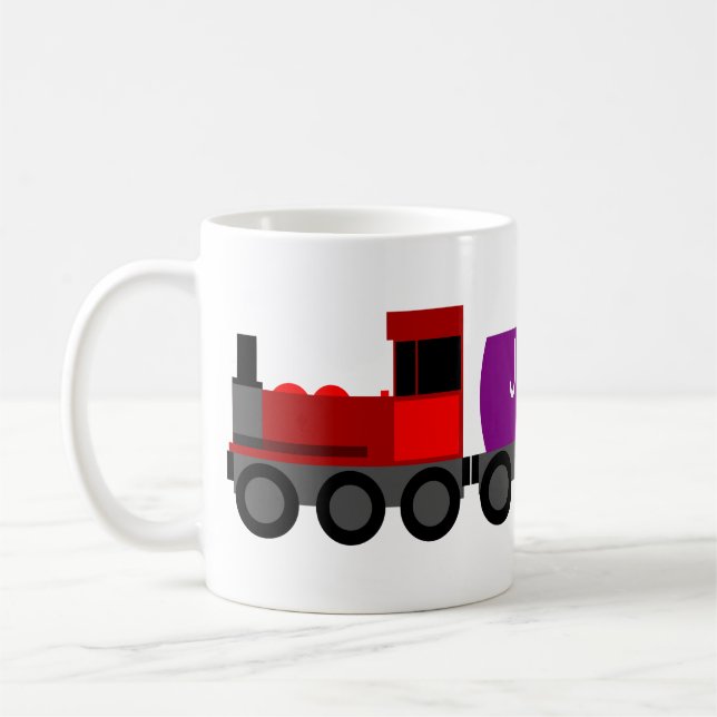 Mug Train rouge (Gauche)
