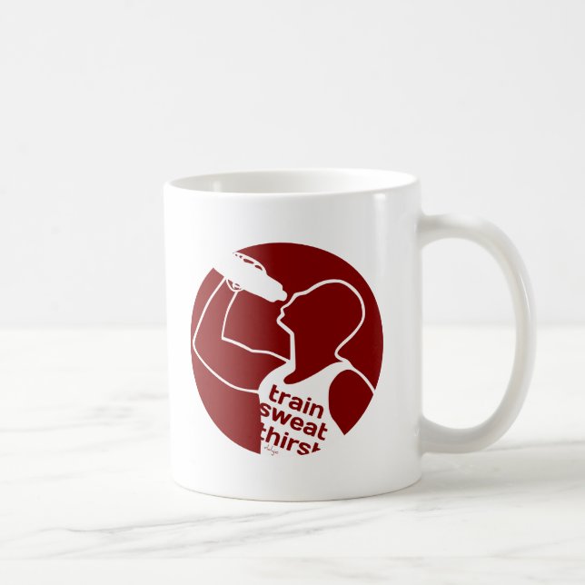 Mug TRAIN SUEAT TROISIÈME rouge (Droite)